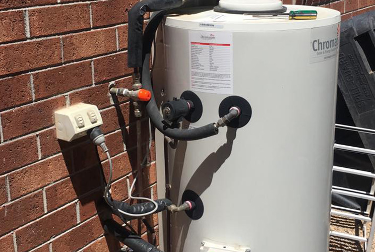 hot water system leaking Australia